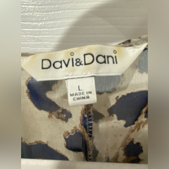 Davi & Dani women’s kimono style jacket, 100% polyester, size L, good condition. - Picture 6 of 7